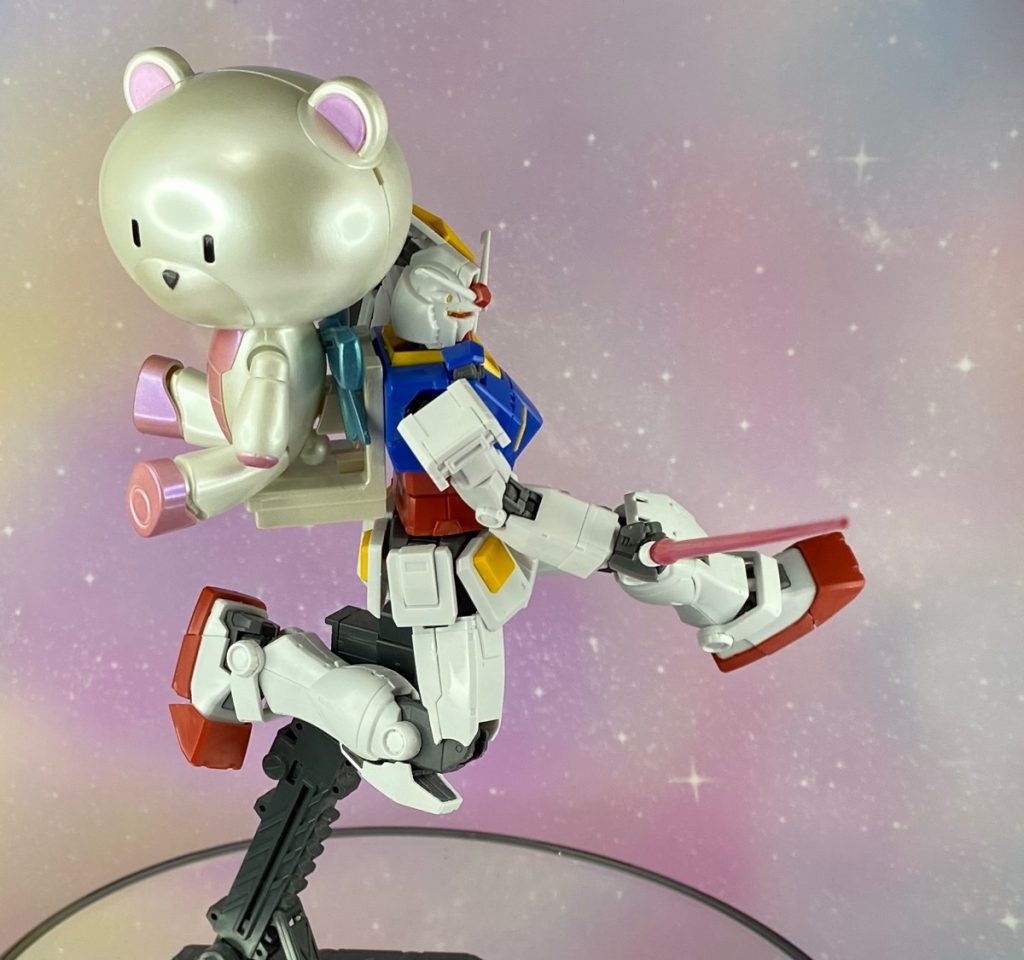 オリジンガンダムに背負わせました♪