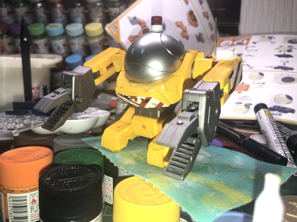 ウェザリングする前です。