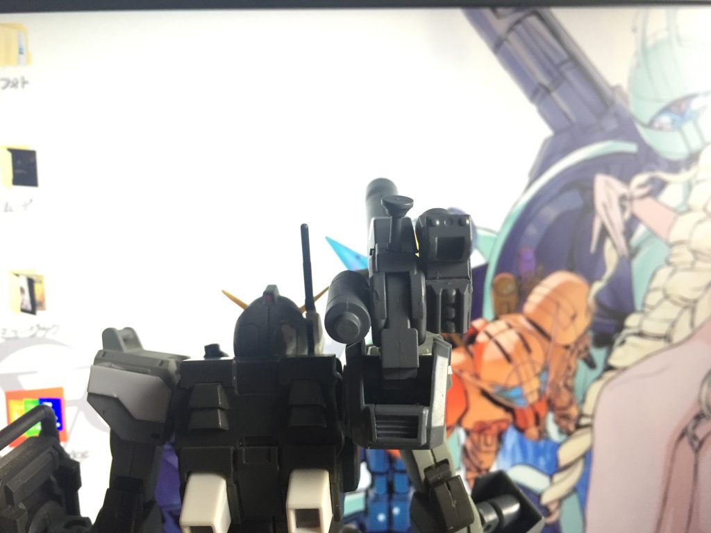 局地型ガンダム追加装備(ビームキャノン)–5枚目/制作者：十和田の御大将閣下