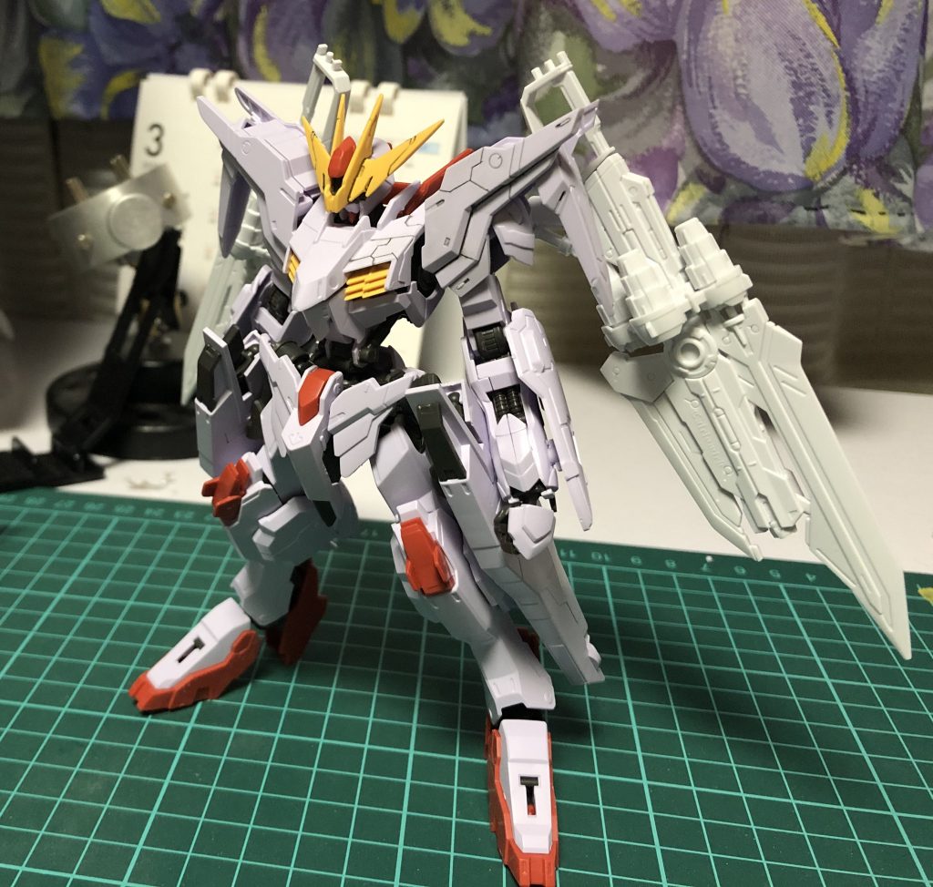 初期はこんな感じでした。
マルコシアスは素のままでカッコよかったので、改造するのがすごく難しかったです。