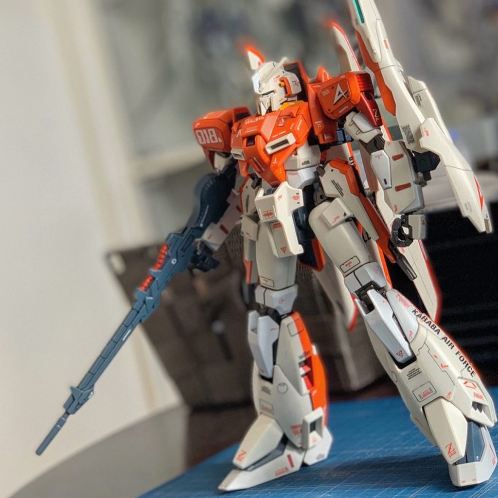 MG ゼータプラスA1 テスト機カラータイプ｜147shinさんのガンプラ作品｜GUNSTA（ガンスタ）