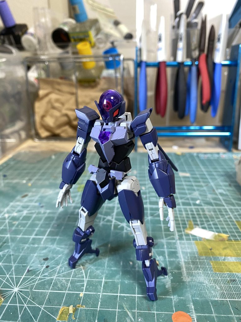 アルスコアガンダムは普通に塗装