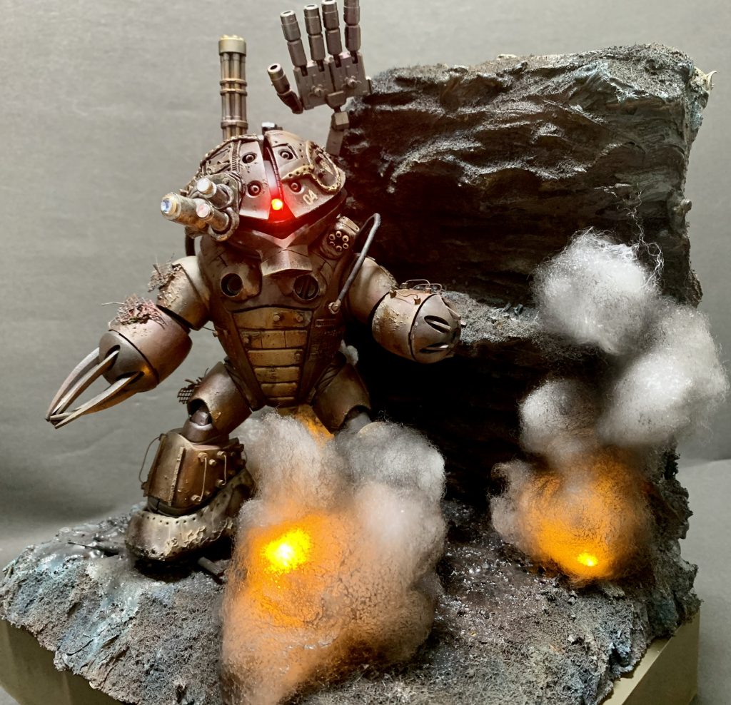 アッガイ#BATTLE of JABRO#オリジナルカスタム–2枚目/制作者：H4co Y