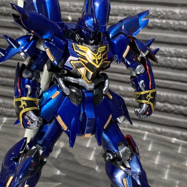 HGシナンジュ　blue finish