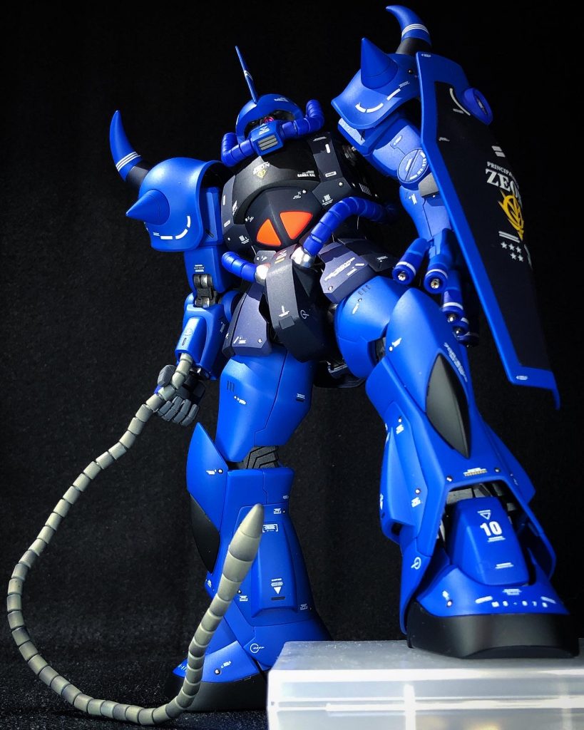 MG 1/100 MS-07B グフ ver.2.0–2枚目/制作者：aki_modeling_ig