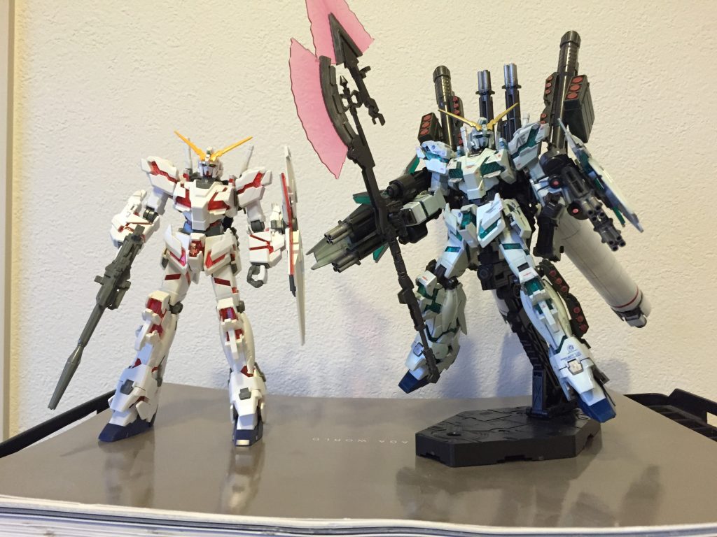 素組みのユニコーンとの比較