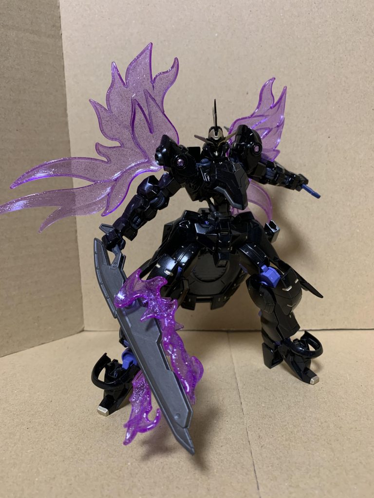 暗黒騎士の暗黒騎士たる所以、暗黒剣技発動。