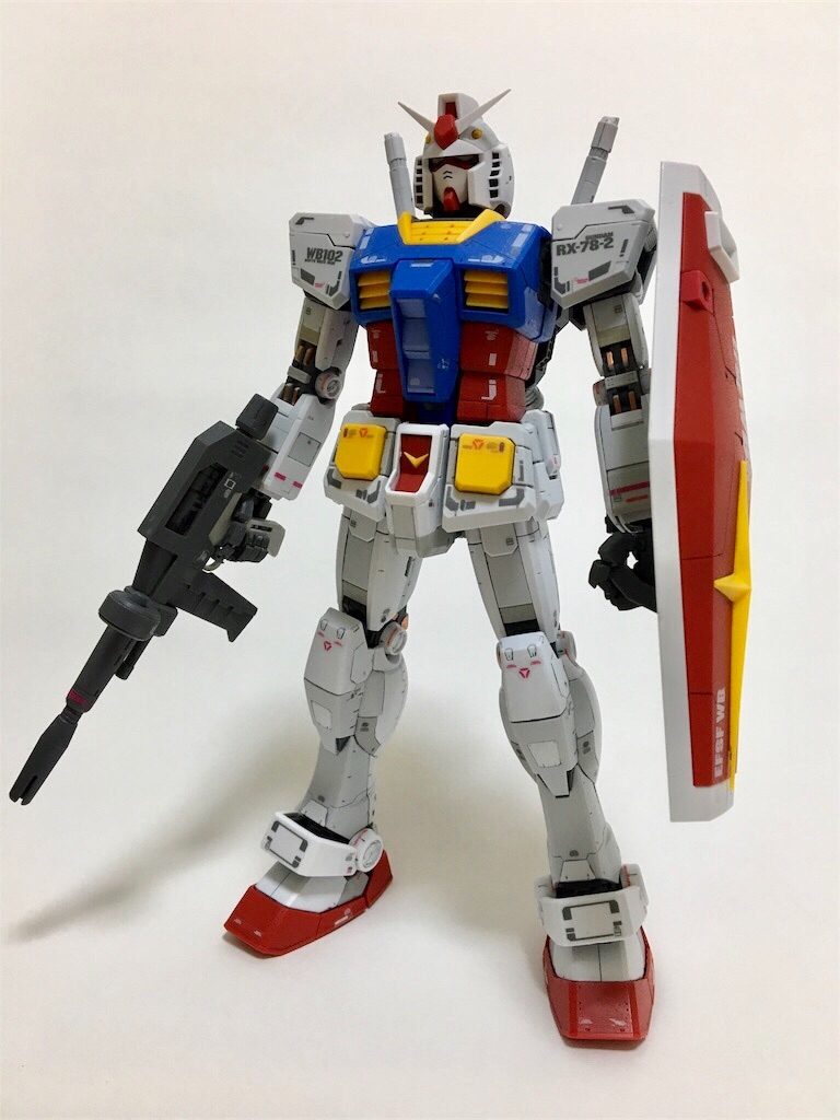 MG RX-78-2 ガンダム Ver.3.0–2枚目/制作者：すてでぃ