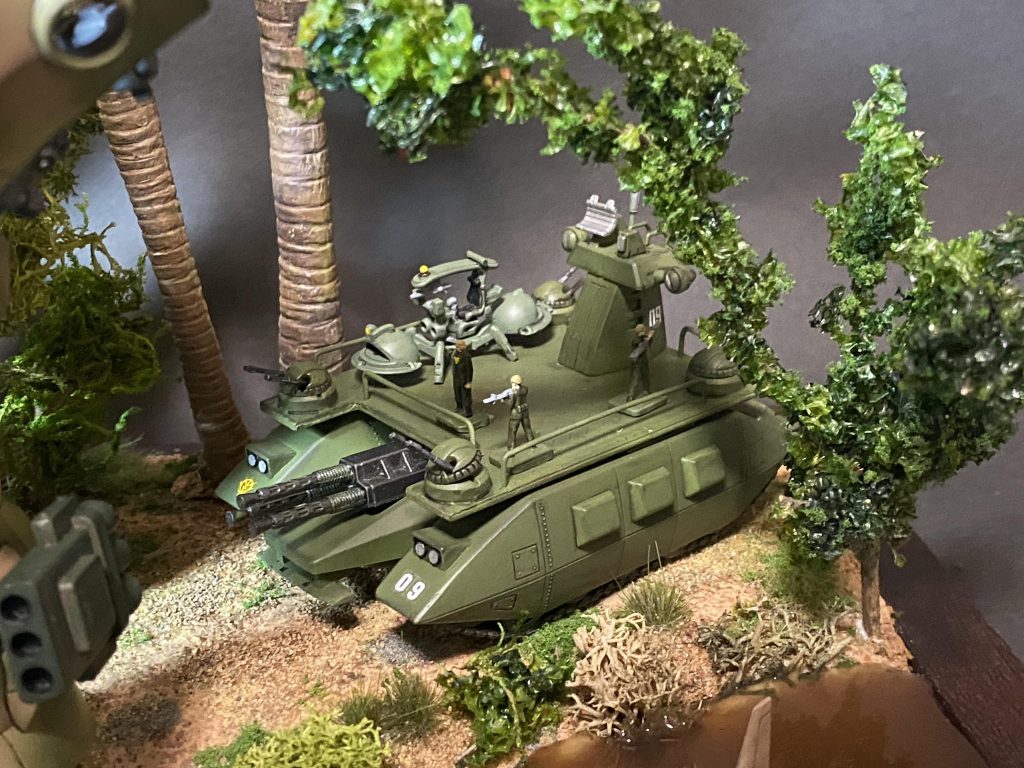 ジオラマに配置した所