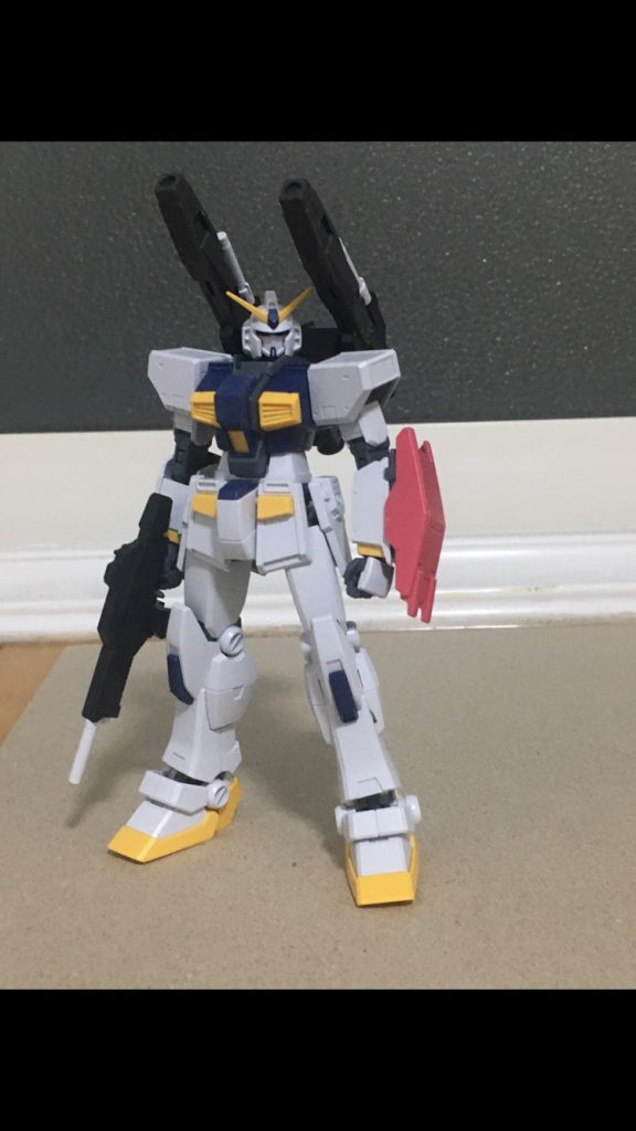 最初の改造案です、フラウロスのキャノンは本体とマッチしないのでやめました
この時の姿はまだ未完成版状態の感じが強いです