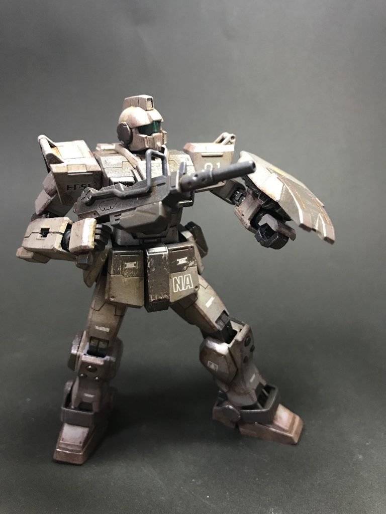 陸戦型ジム–4枚目/制作者：@gokurakusyugisy