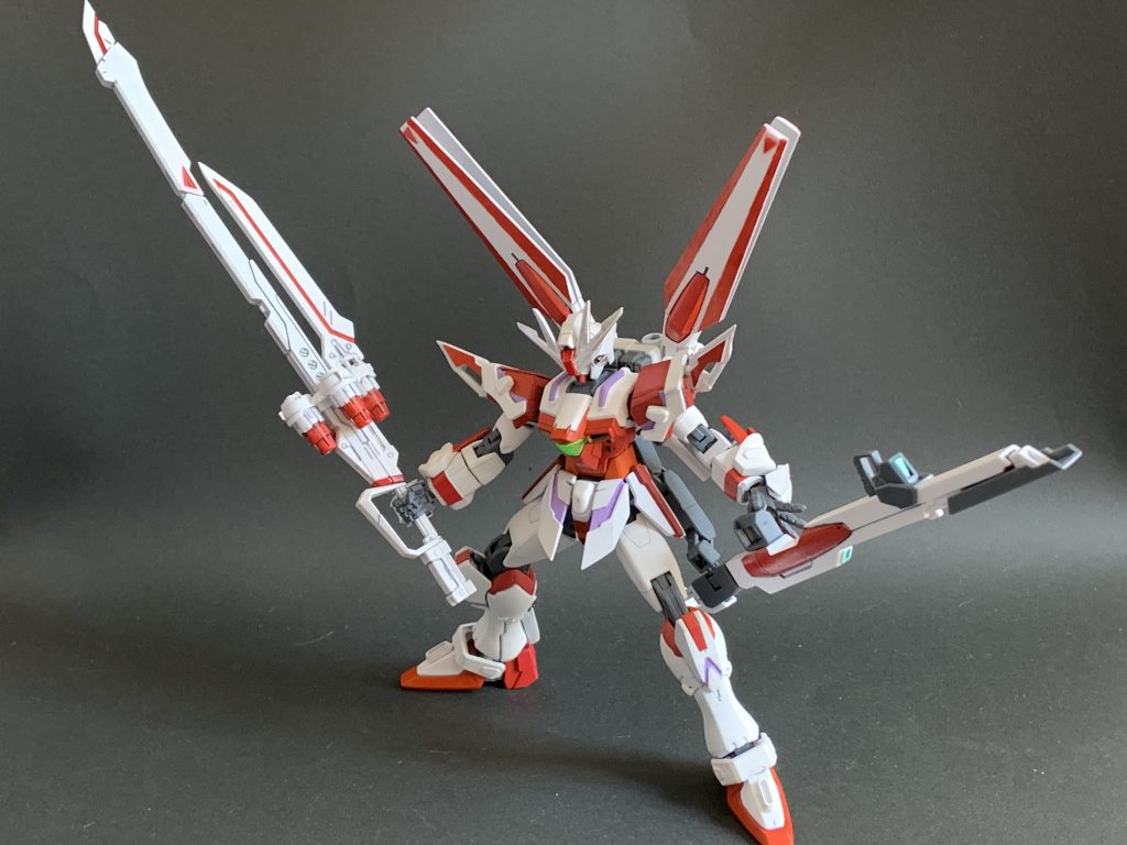 パーフェクトストライクのパッケージイラストらしく。ハイパーサテライトは効くぜぇ!