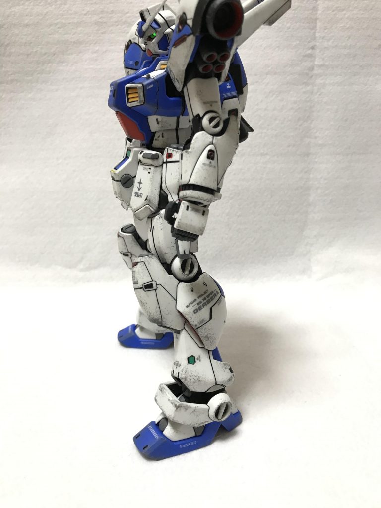 RE1/100  ガンダム試作4号機ガーベラ ウェザリング–9枚目/制作者：@gyuuuutora