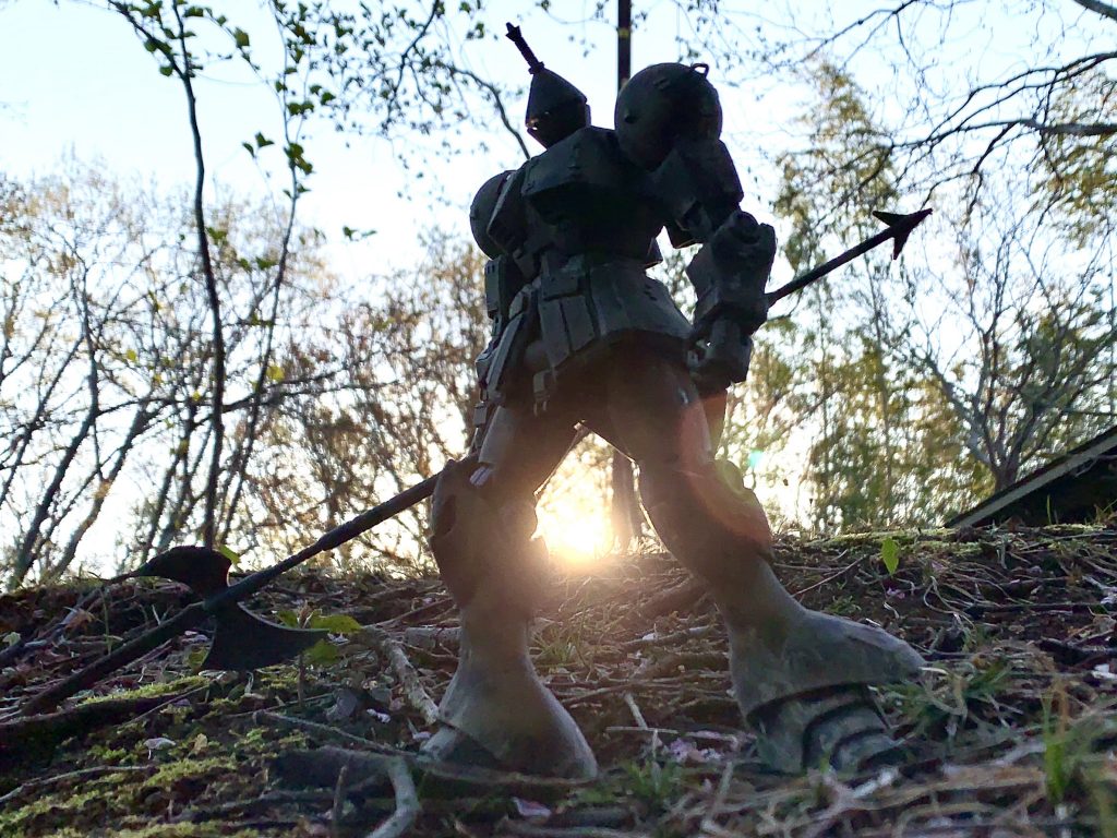 MGギャン 迷彩カラー–9枚目/制作者：わかもん