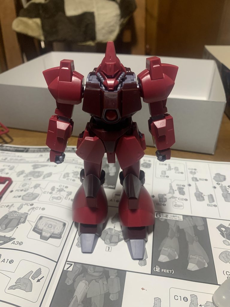 武器以外が組み上がった所