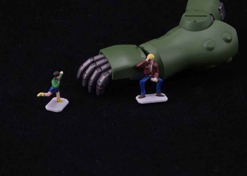 ザクⅡ改（友情出演）💦フィギュアもとりあえず塗装✨