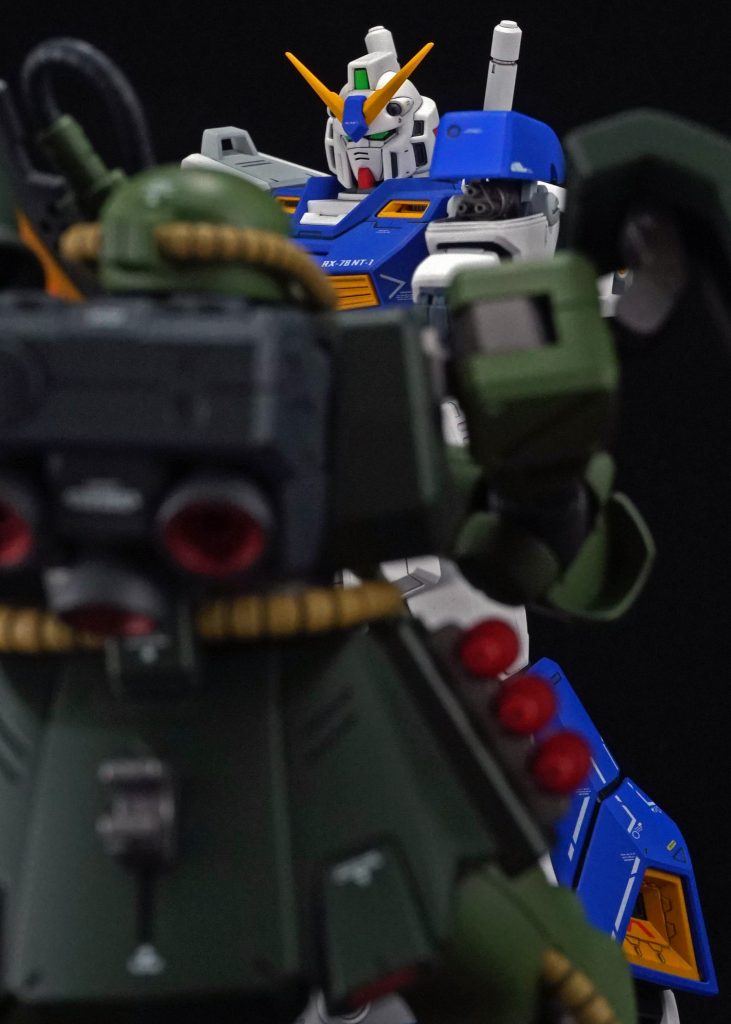 製作工程ではないのですがせっかくなのでザクⅡ改と...