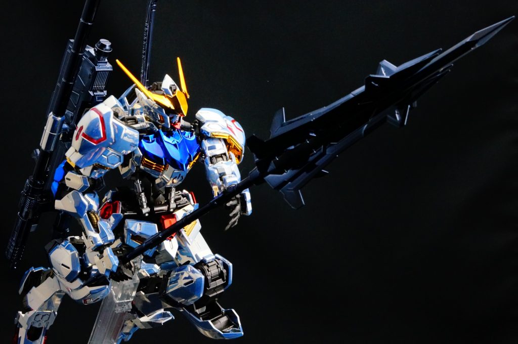 【メッキ加工】全身から輝きを放つバルバトス 鉄血のオルフェンズ MG 1/100–7枚目/制作者:GUNPLUSTER LAB ガンプラ専門のメッキラボ