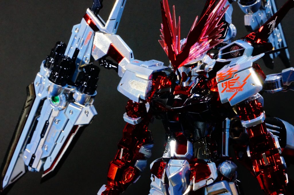 【メッキ仕様】MG レッドドラゴン ガンダム アストレイレッドフレーム–8枚目/制作者：GUNPLUSTER LAB ｶﾞﾝﾌﾟﾗ専門のﾒｯｷﾗﾎﾞ