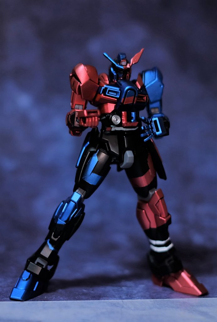 レバーを回して