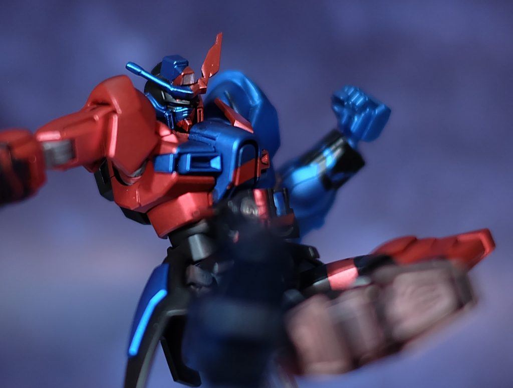 ライダーキックはやはり決めないとね。