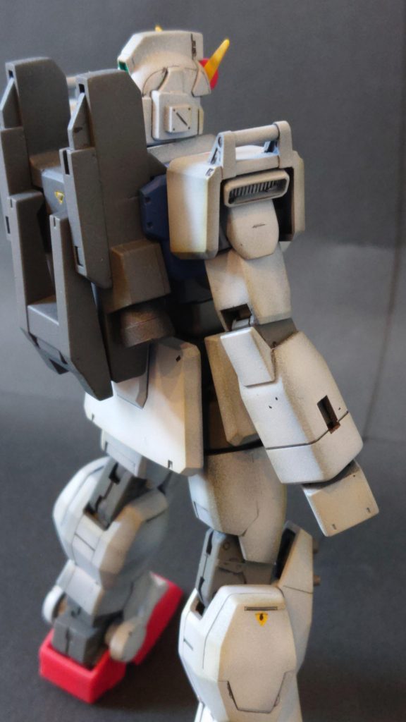 肩アーマーにダクトモールド