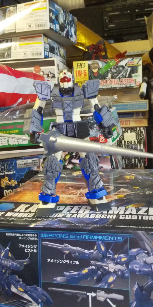 ジーラインアサルトアーマーのランスに触発されて。