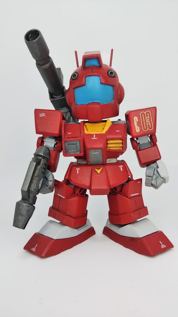 SD ジムキャノン(Ζ版)–2枚目/制作者：エス