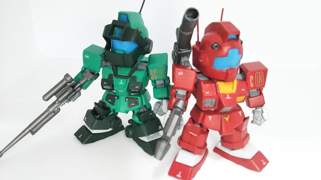 SD ジムキャノン(Ζ版)–3枚目/制作者：エス