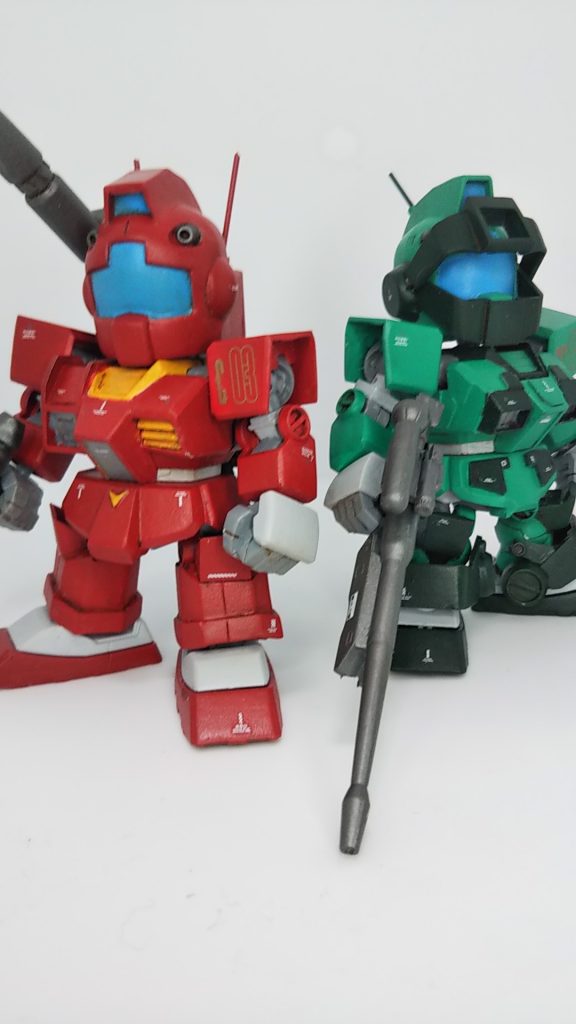 SD ジムキャノン(Ζ版)–4枚目/制作者：エス