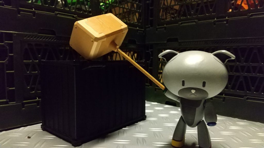 武器はMリオRPGからMリオのハンマーを装備。