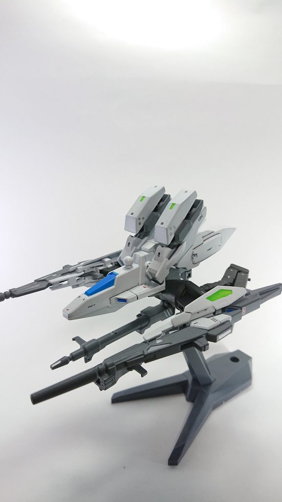 支援機 今回はこれが作りたかった! ビルドブースター2が元で武器・アームの追加くらいであまり改造はしていません。