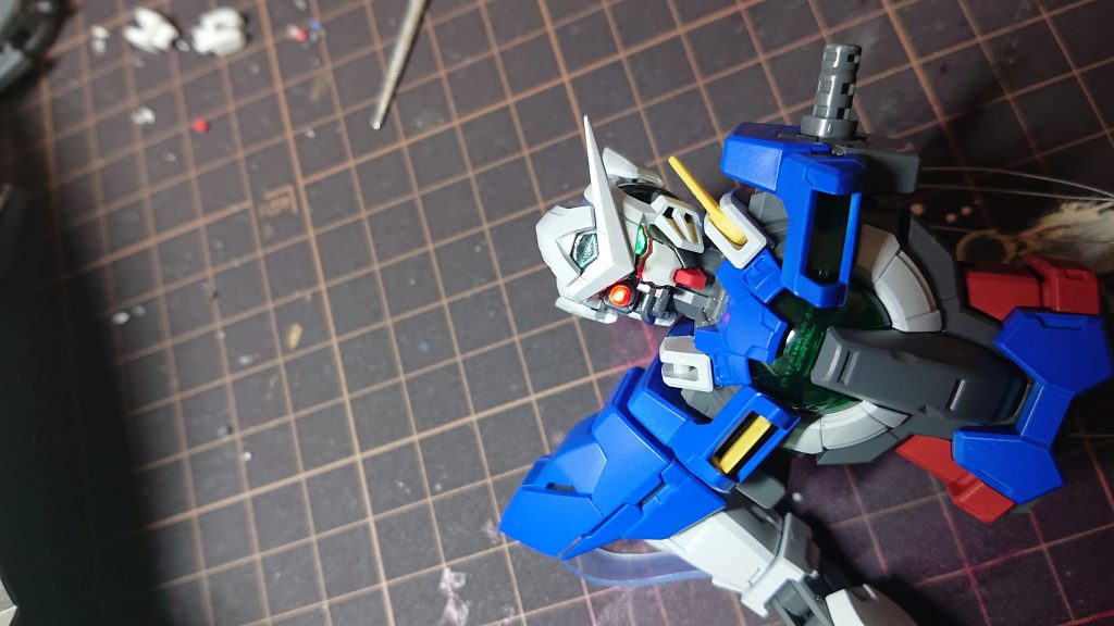 上半身組んで点灯チェック