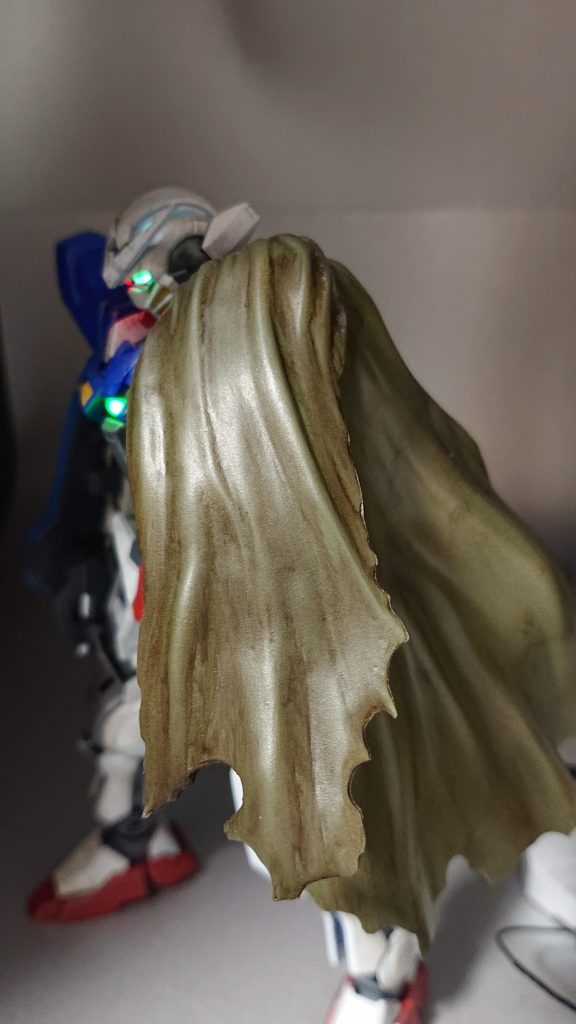 マントのアップ