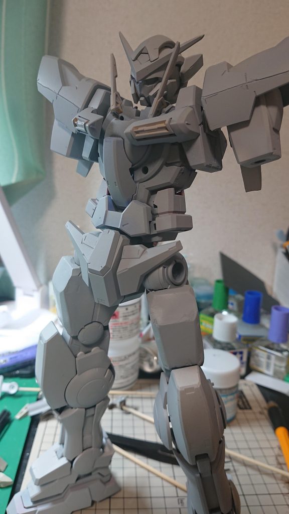 捨てサフと一部仮組