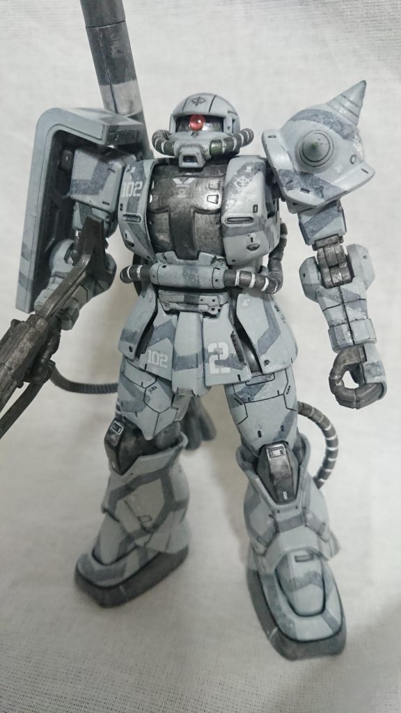 ザクⅠ、Ⅱ ビームライフル実戦運用試験 混成一個小隊–4枚目/制作者：ＨＨ