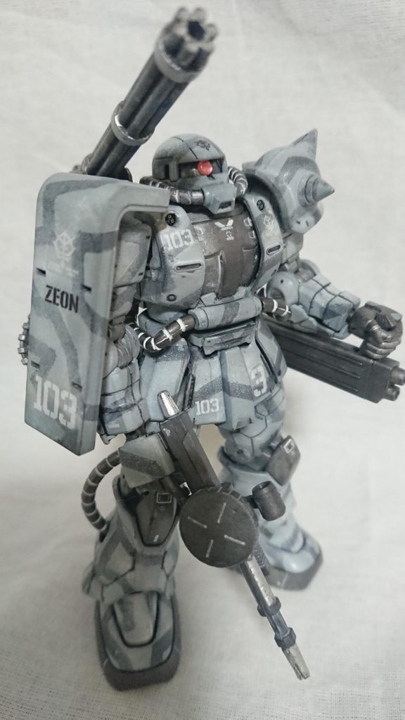 ザクⅠ、Ⅱ ビームライフル実戦運用試験 混成一個小隊–5枚目/制作者：ＨＨ