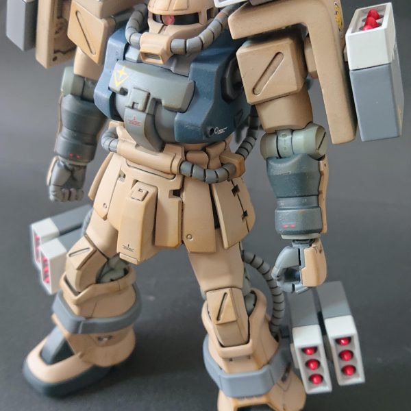 ザクF2ミサイルポッド装備（連邦仕様）