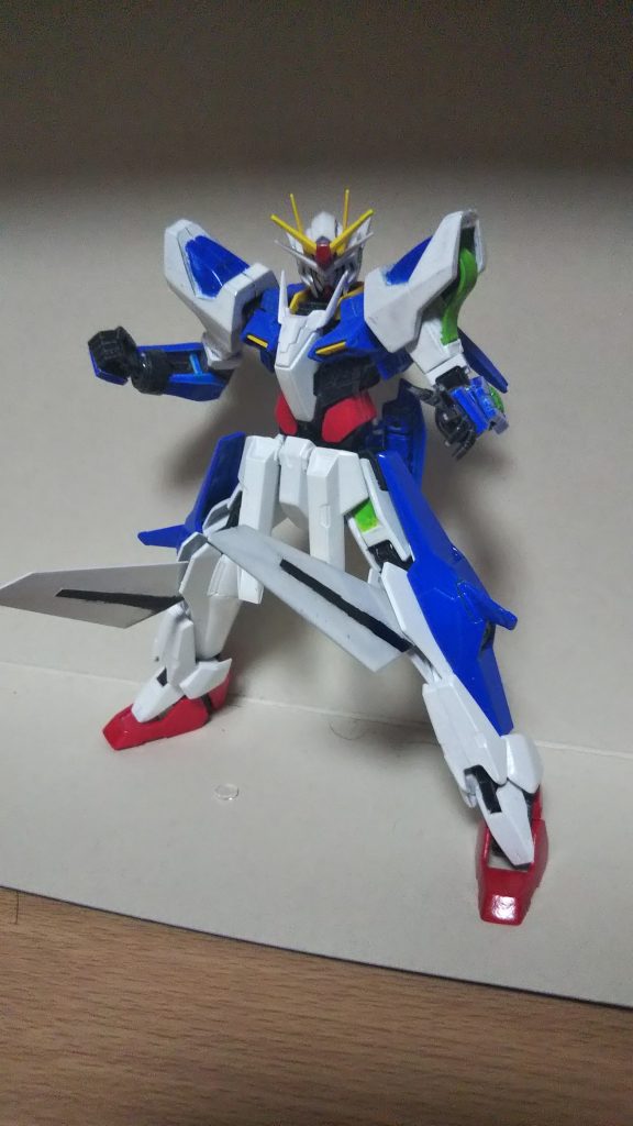 決めポーズ?みたいな。