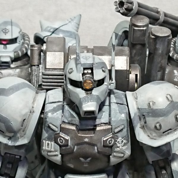 ザクⅠ、Ⅱ ビームライフル実戦運用試験 混成一個小隊