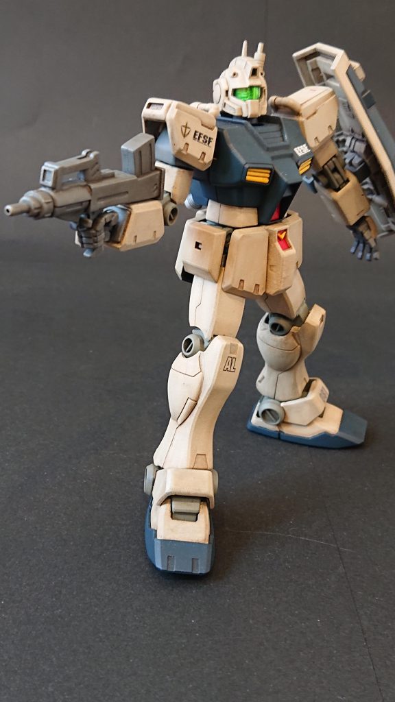 hgucジム改–6枚目/制作者：ガンプラおじさん