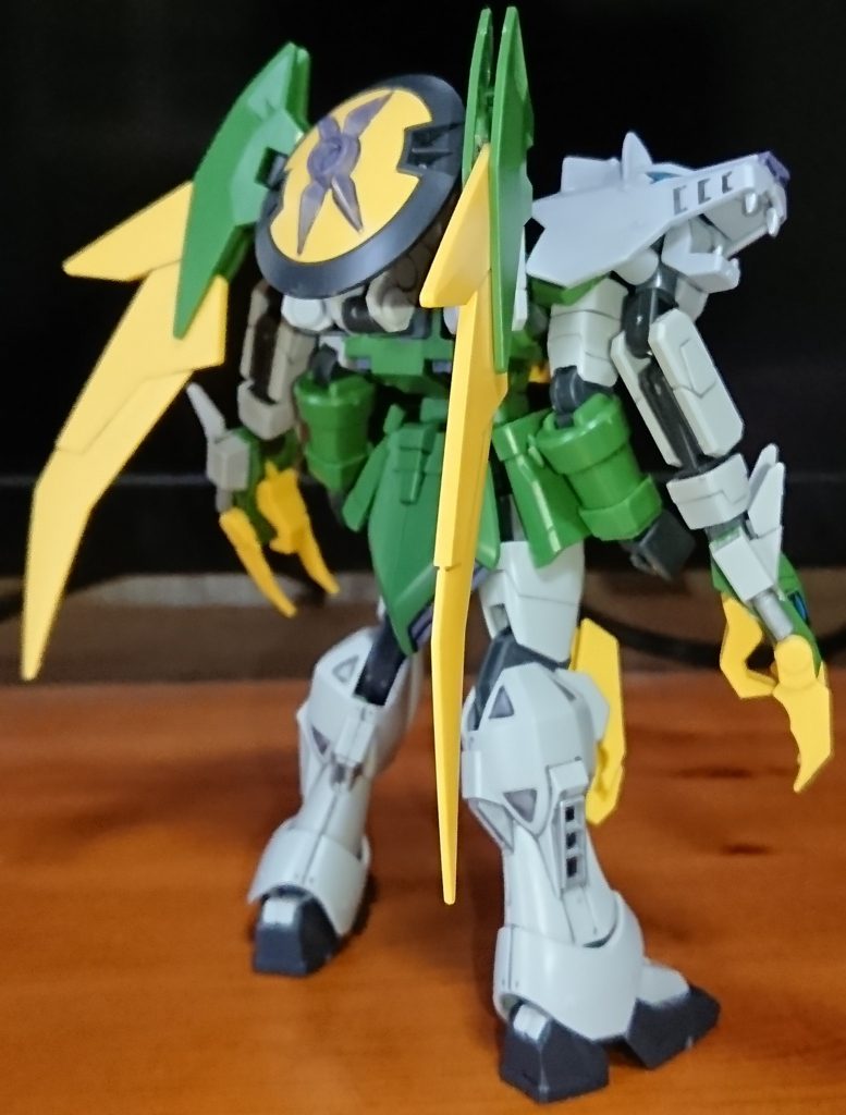 あと忘れていましたがツインジーエンハングの火炎放射器部分もガンマカシルバーです、なんか銃身が緑なのに抵抗あって