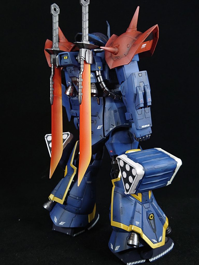 サーベルの塗り直しミスはお目こぼしください