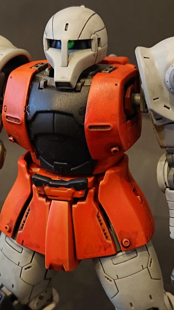 アップにすると汚いのが目立ってしまいます。ウェザリングカラーの拭き取りがイマイチでした。