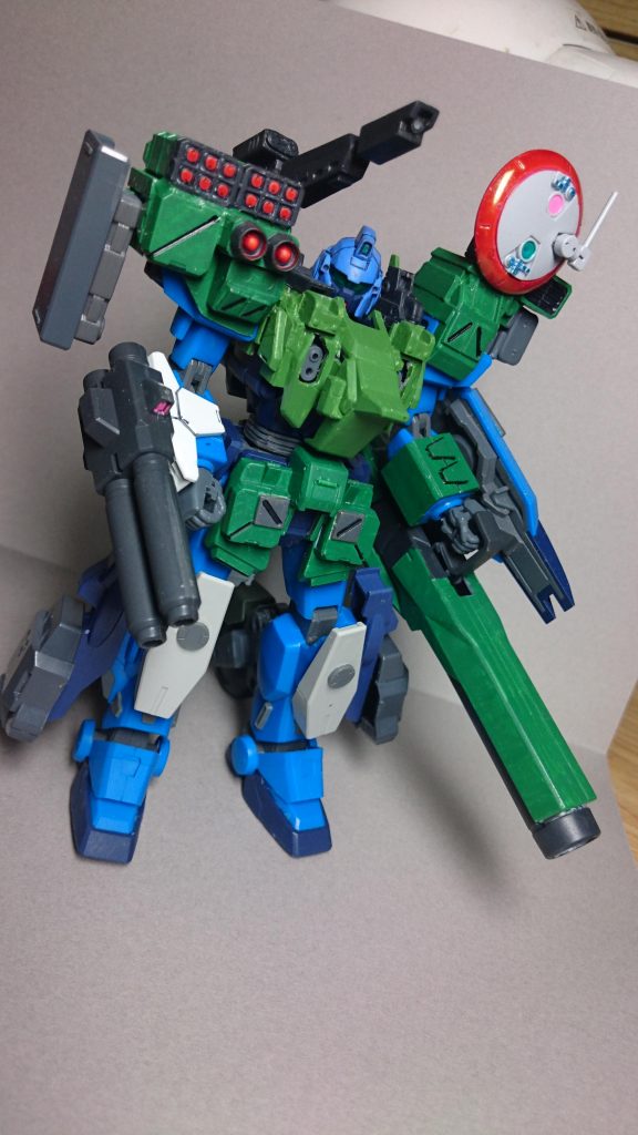 近くで見直すとジャンクパーツの寄せ集め感がある
もう少し一体感持たせたいのが課題かな…