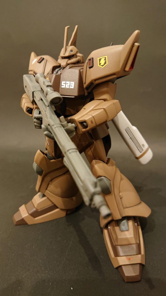 古いキットですがプロポーションは抜群に良いと思います。