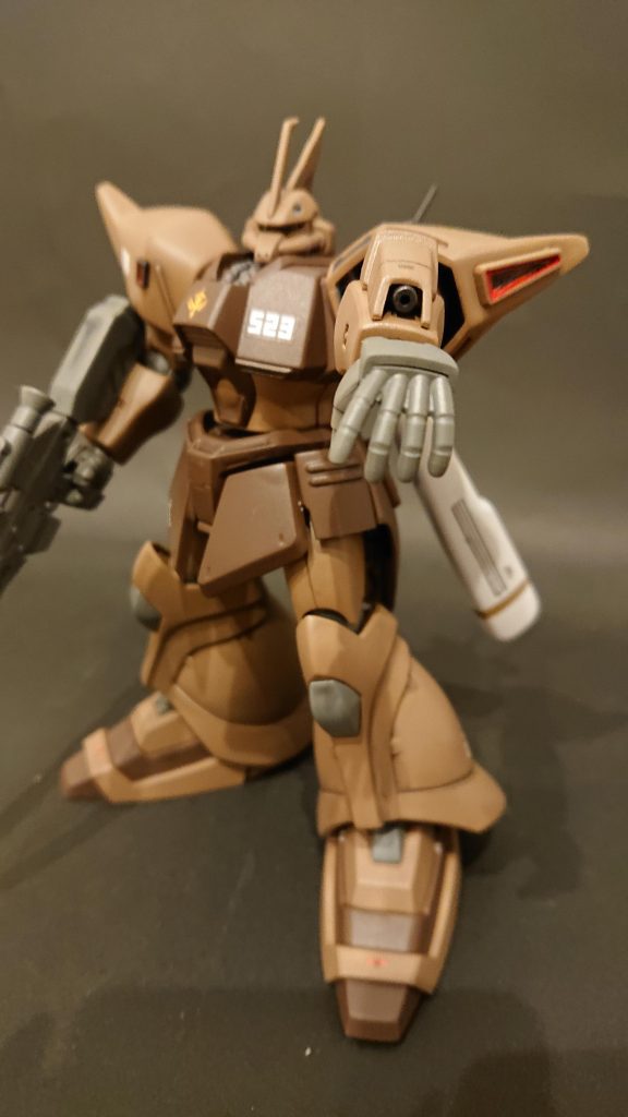 ビームスポットガンも塗り分けました。