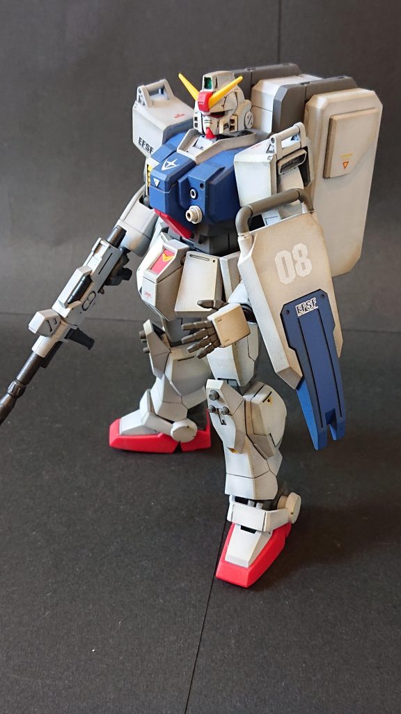 ビームライフル装備