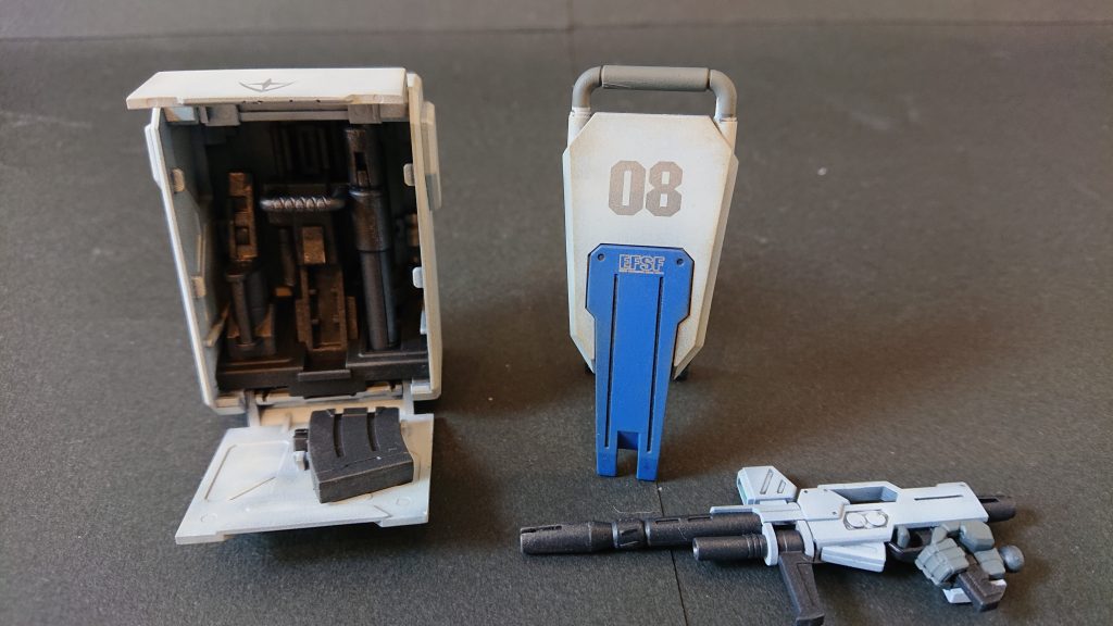 キャノンをコンテナに収納