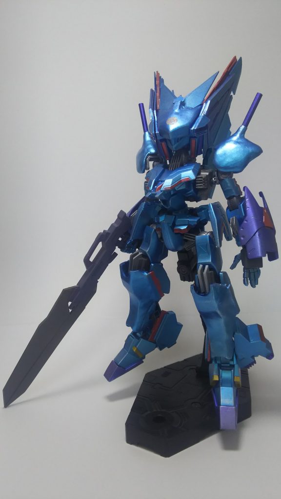 ということで、GUNSTA「鉄血コン」参加機体、「バイスブレン」でした。
真面目に作成されているモデラーの方々、申し訳ございませんm(_ _)m